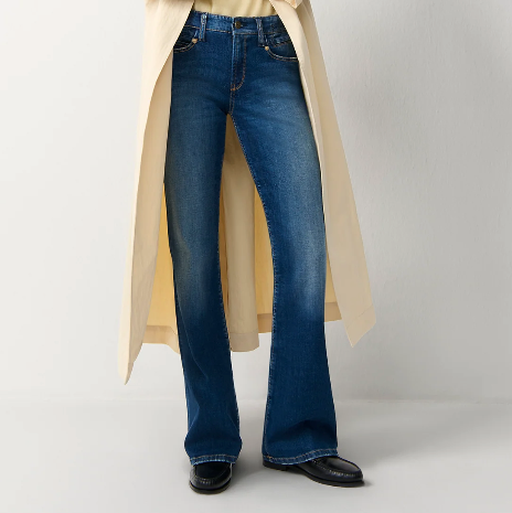 Flared Denim Jeans at Gitane boutique