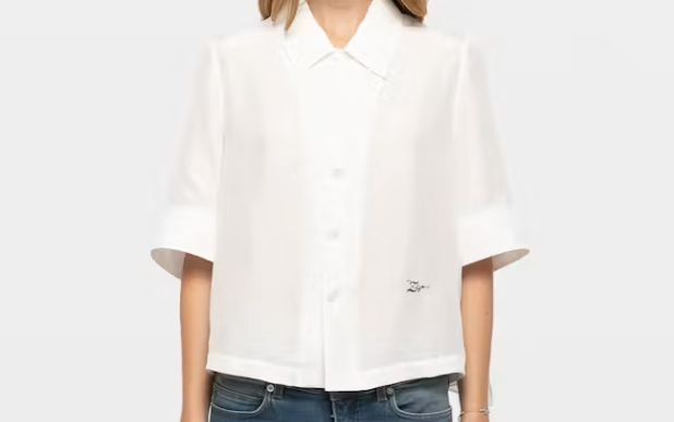 White Button Shirt at Gitane boutique